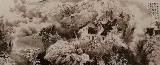 马景岭——中国红山水艺术大家 马景岭——中国红山水艺术大家