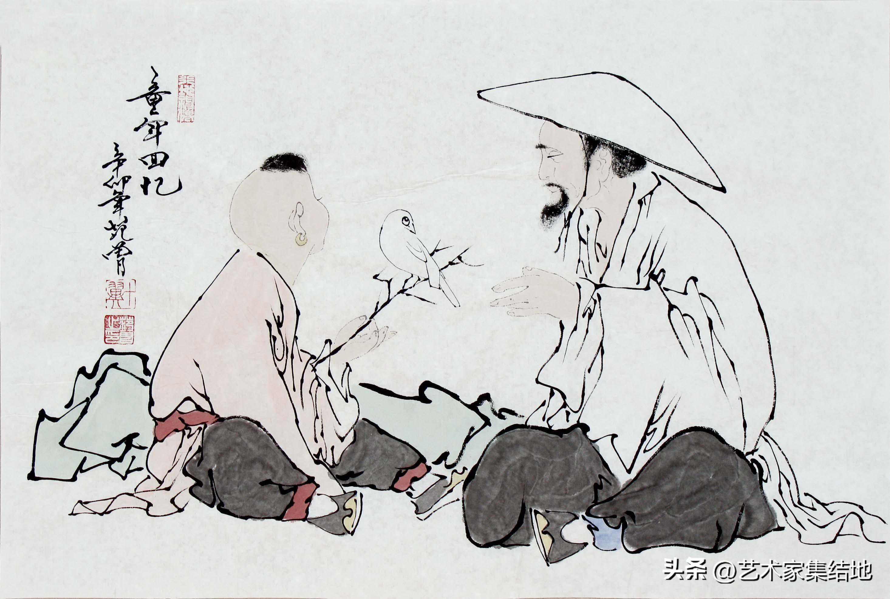 当代著名实力派画家范曾先生百幅国画作品欣赏