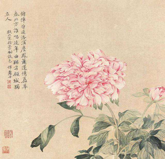 「书画」清代画家恽寿平，千古独一人，画中存贵气