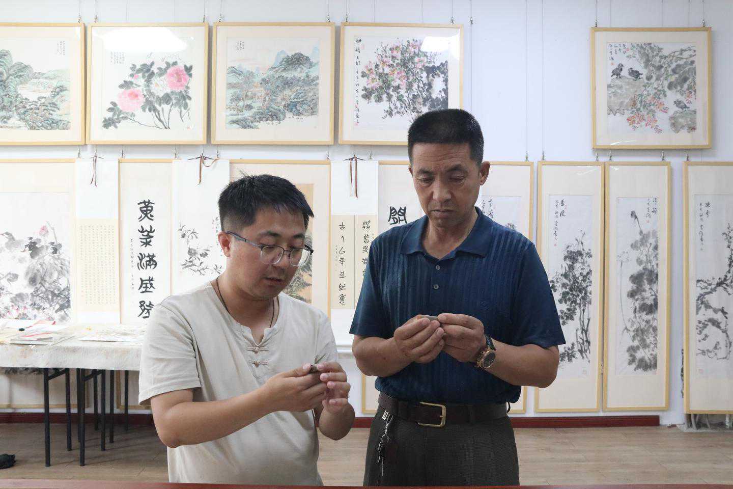 【喜迎艺术节】通渭：翰墨飘香迎盛会