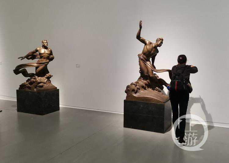 庆祝改革开放40周年重庆美术作品展亮相重庆美术馆