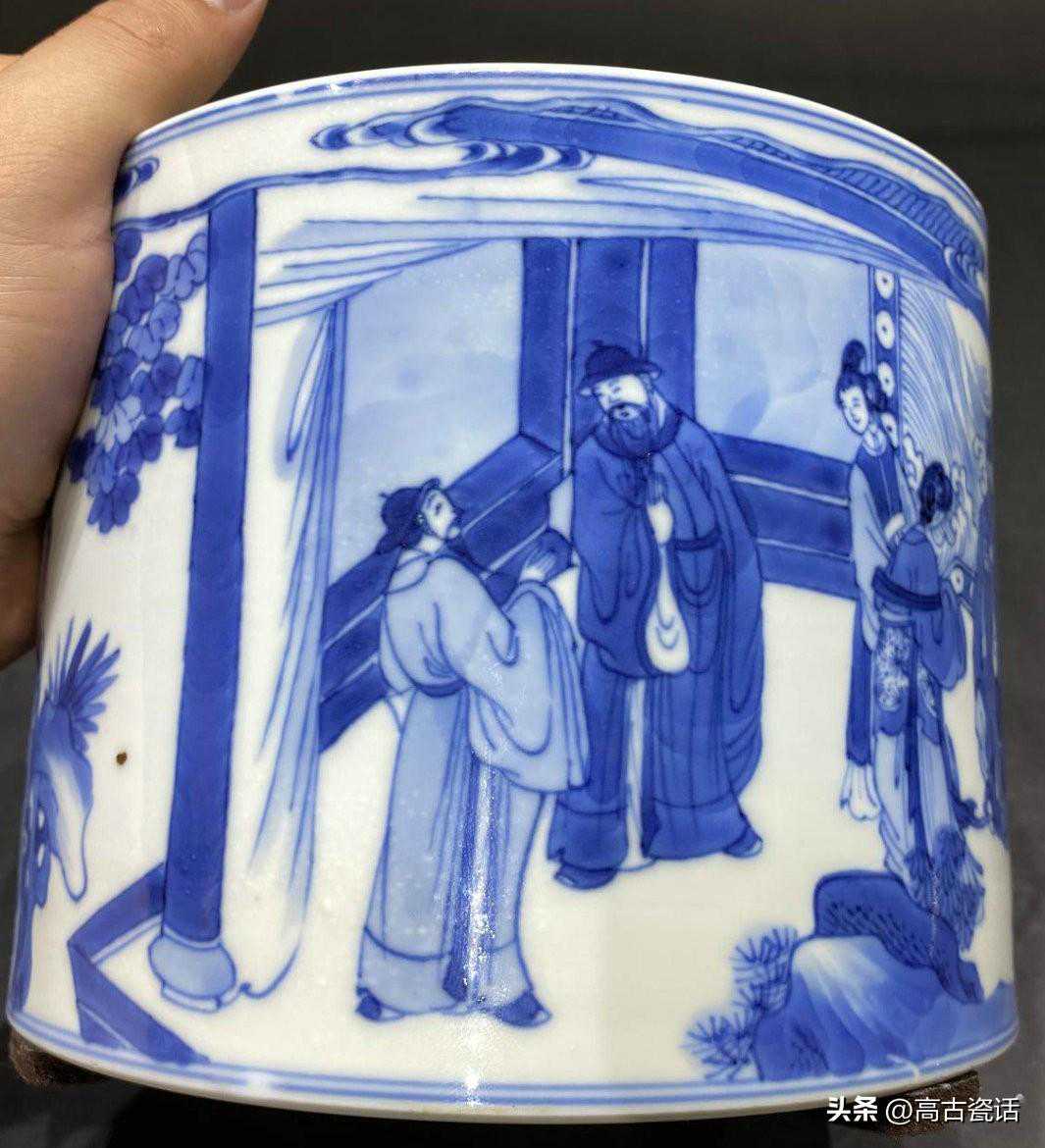 一分钟说清一仿品（23-仿相州窑青釉盘口瓶）