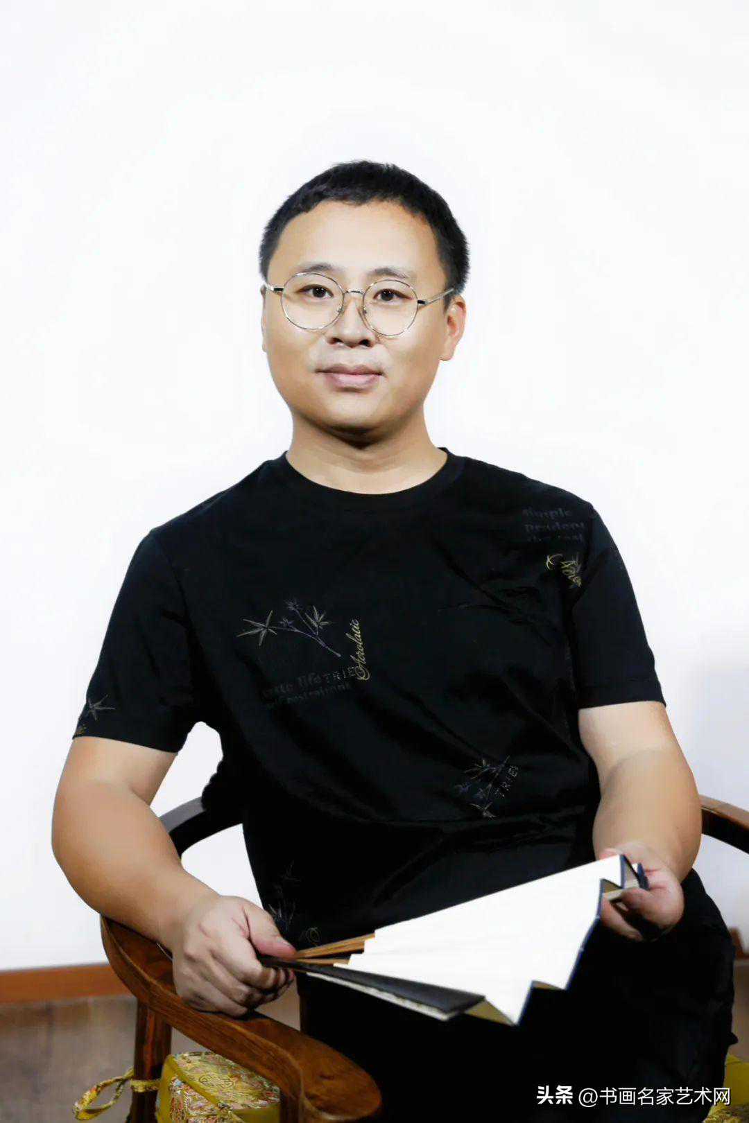 著名画家马卫巍大写意国画扇面鉴赏