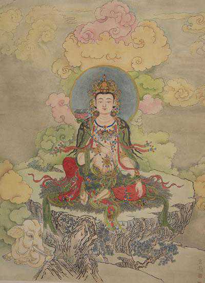 画笔之下有菩提——侧记海城市著名画家崔莉