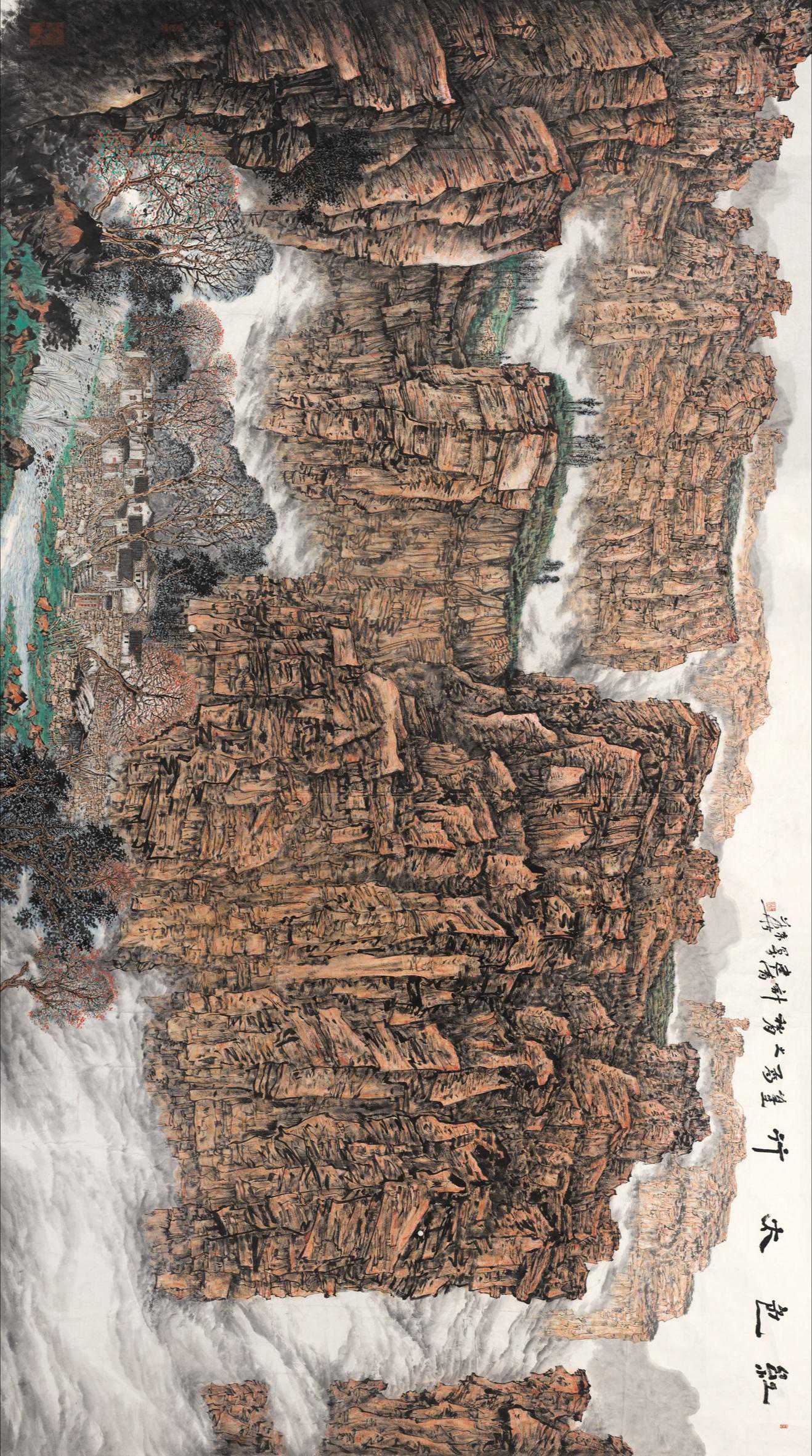 胸中藏丘壑 笔底气韵生——计建清作品鉴赏