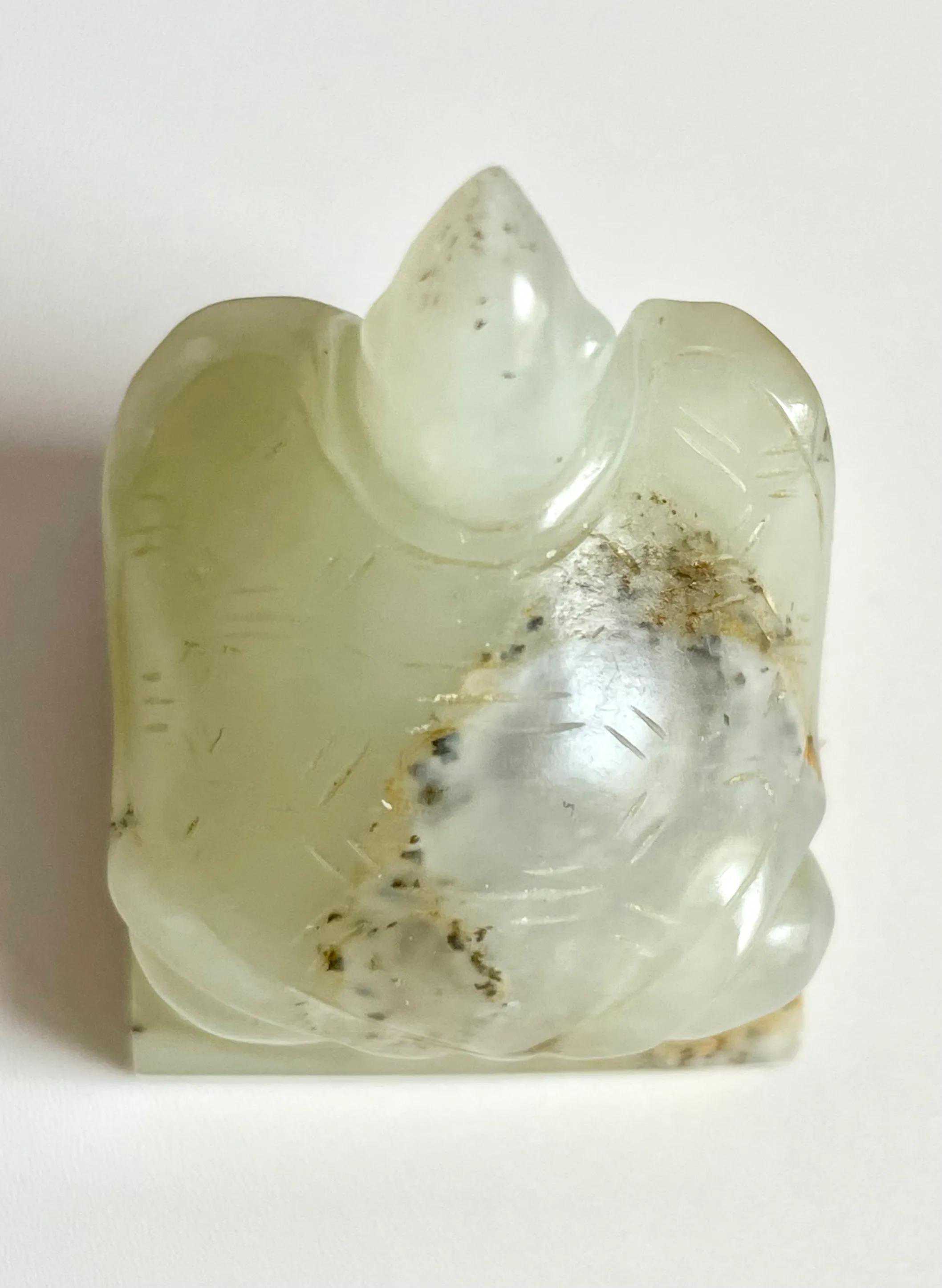 汉“夏育”龟钮玉印 汉“夏育”龟钮玉印