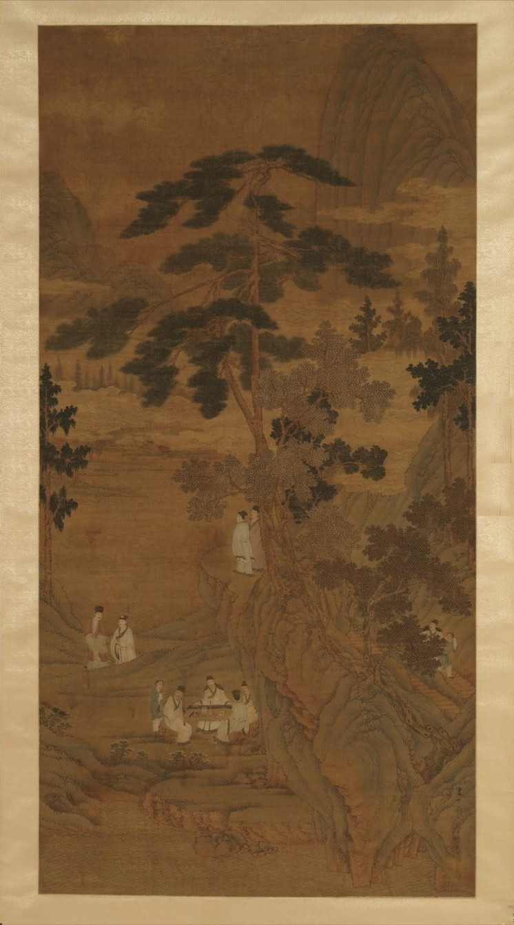 明代中期画家周臣二十五幅绘画赏析 明代中期画家周臣二十五幅绘画赏析