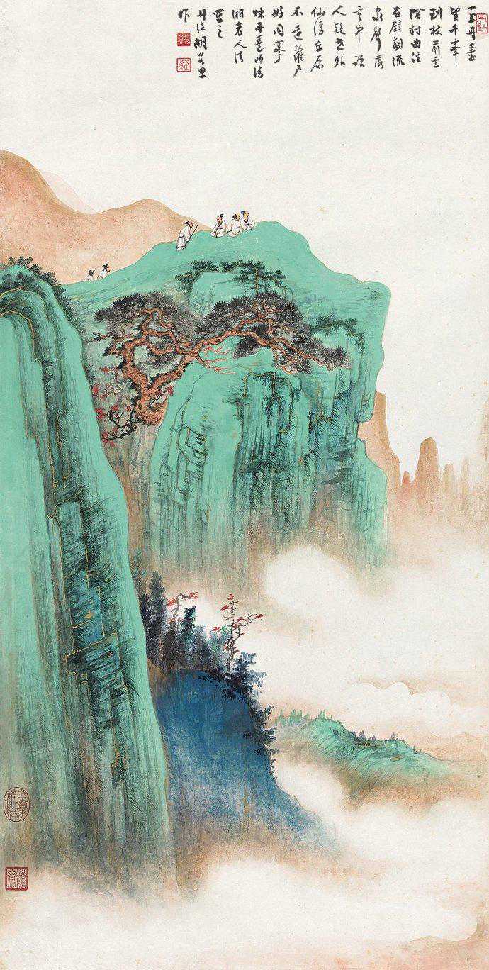 胡若思绘画作品