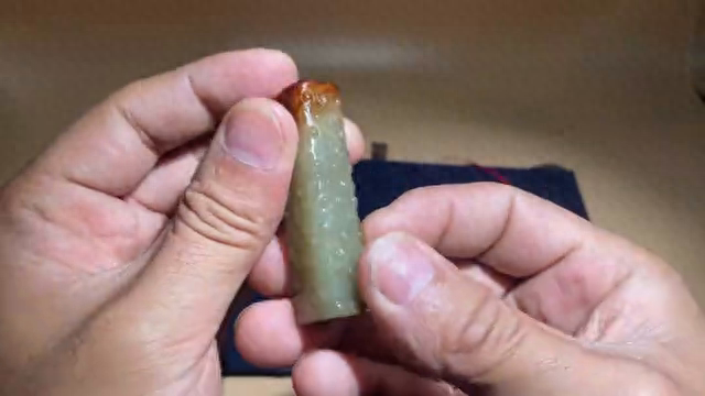 古玩市场淘来的古玉勒子，精品勒子让人爱不释手