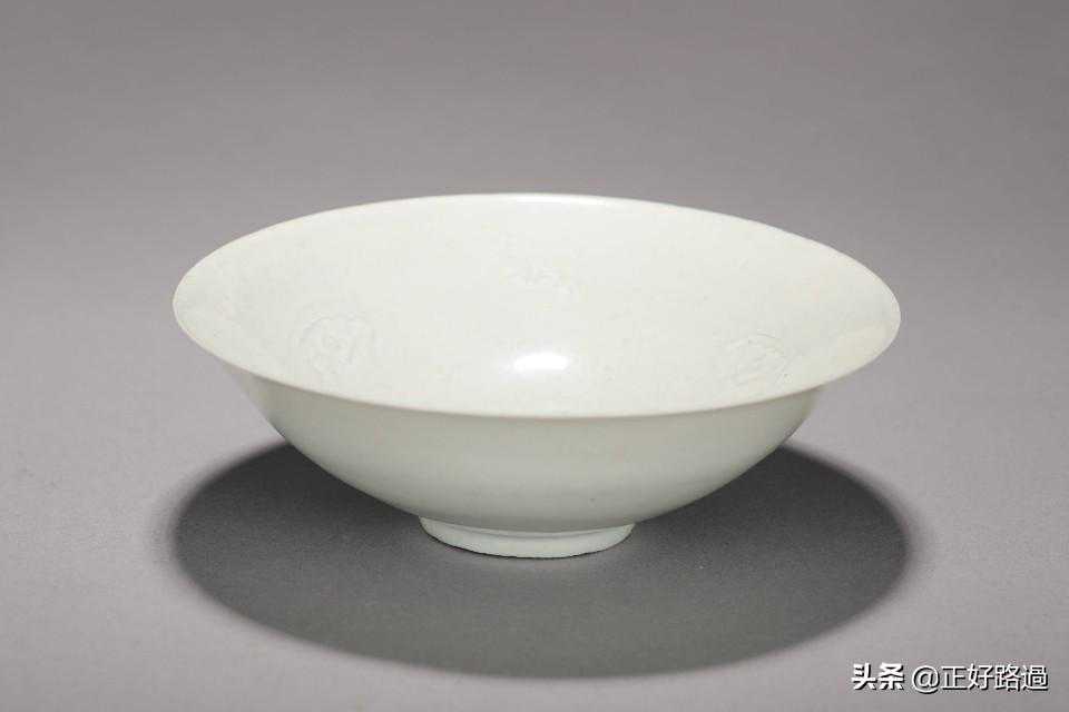 穿越千年 宋代 湖田窑影青刻花花卉纹碗