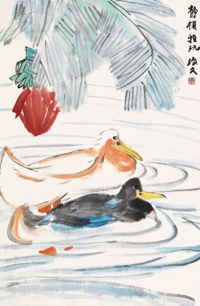 李琼久画作中的性灵与情趣