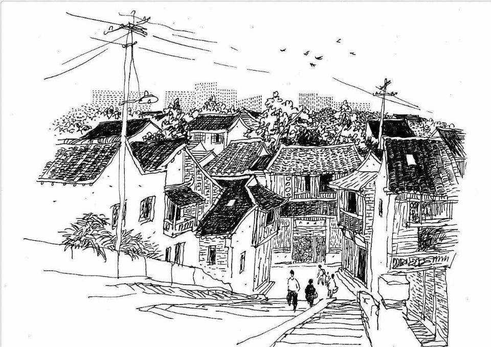 当代散文|古树，老井，山里人