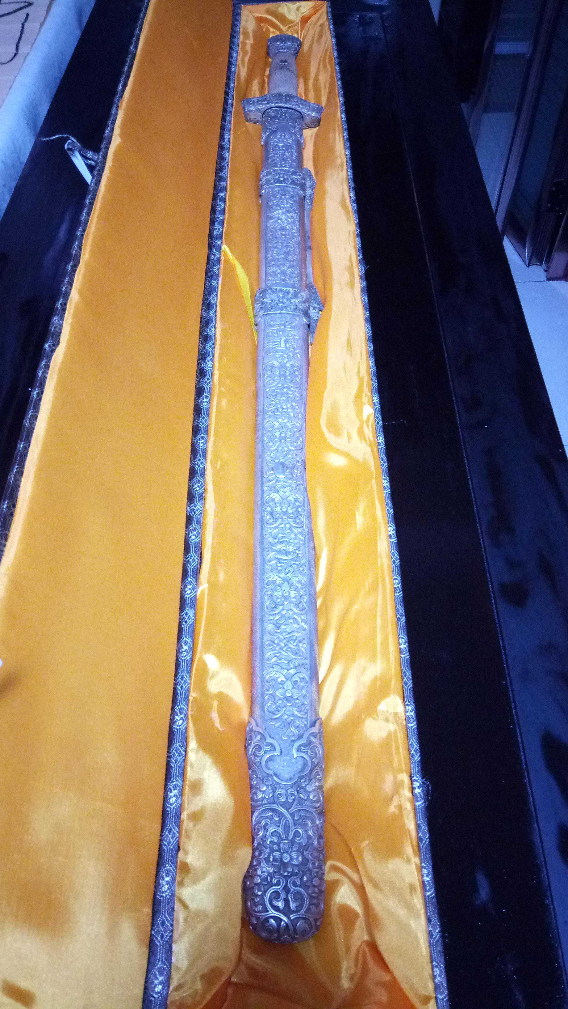 天津资深收藏鉴赏家刘德明话收藏（12）：乾隆御用护身七星宝剑